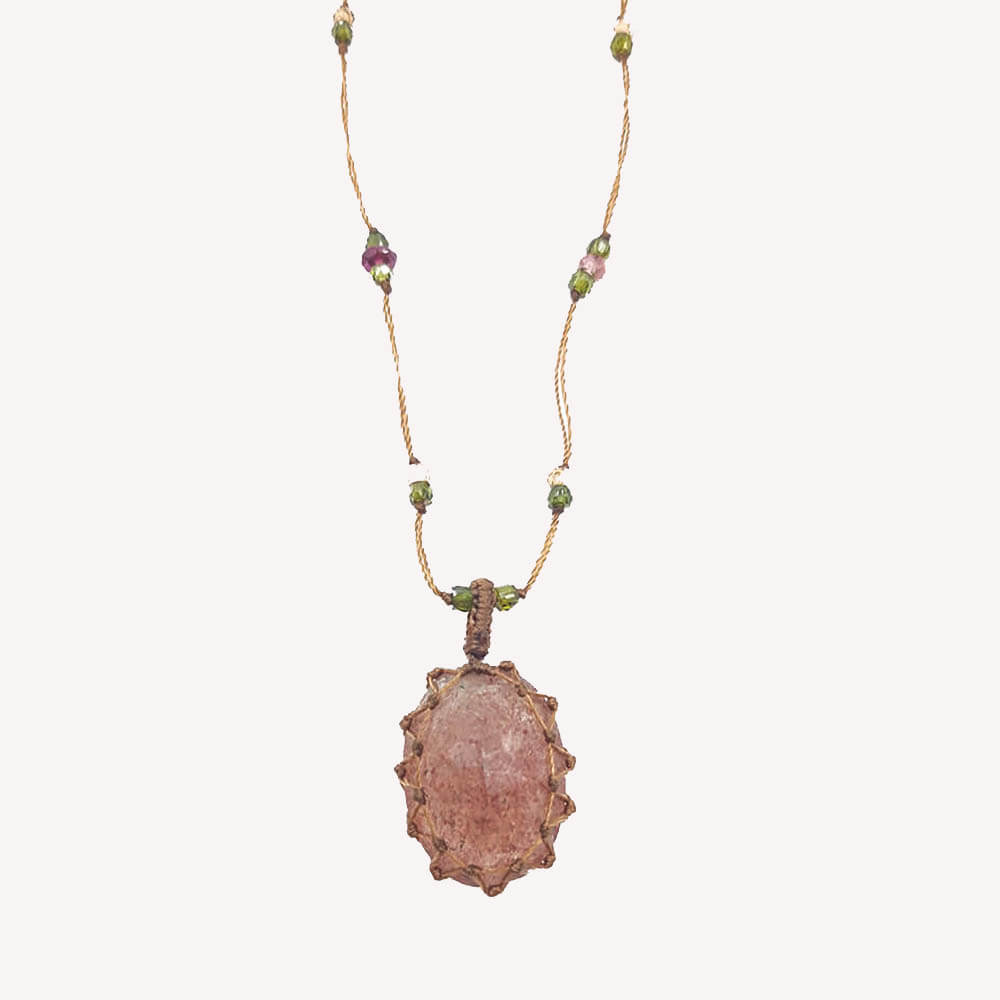 Colgante strawerry pink VV