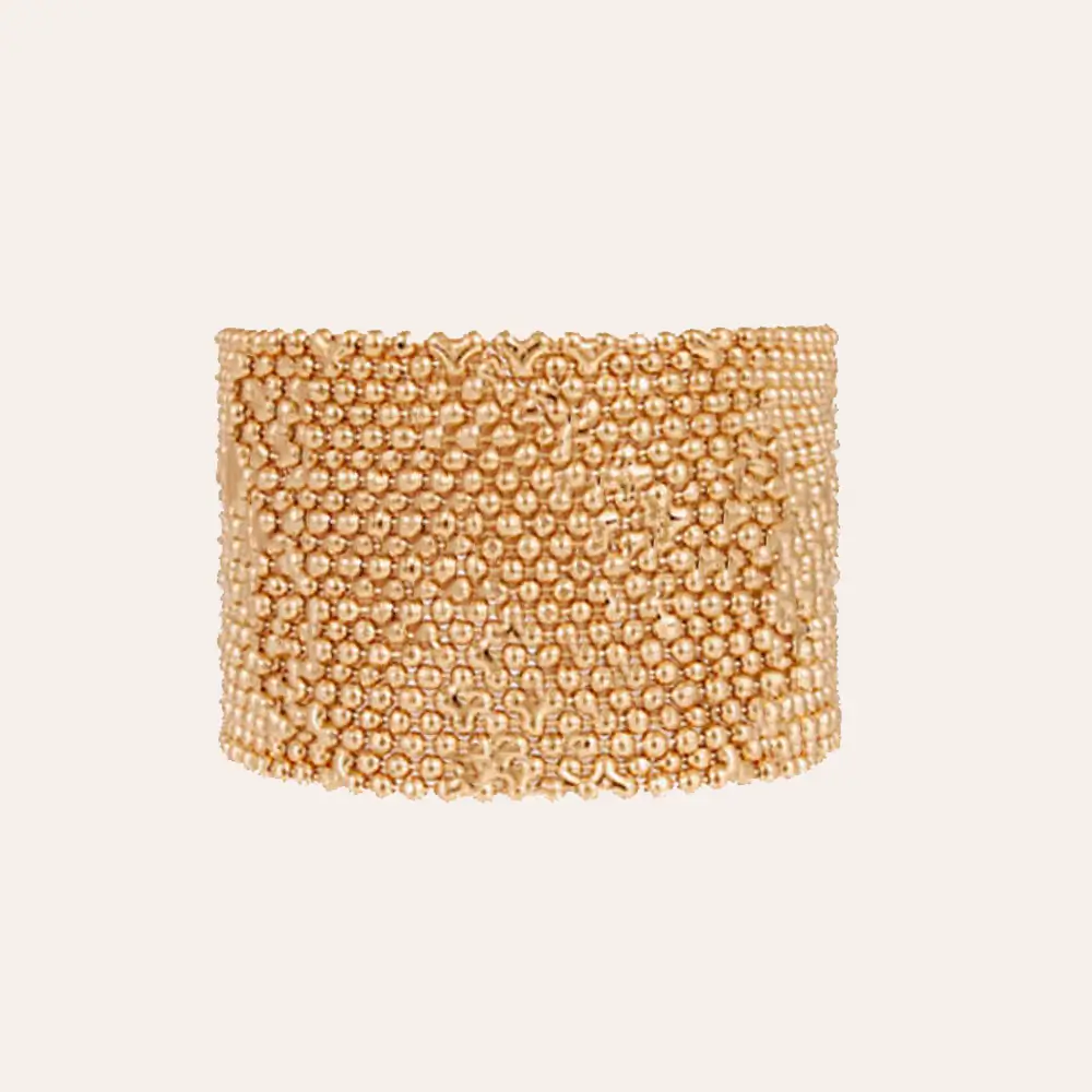 Gas Bijoux brazalete ancho Xena Oro