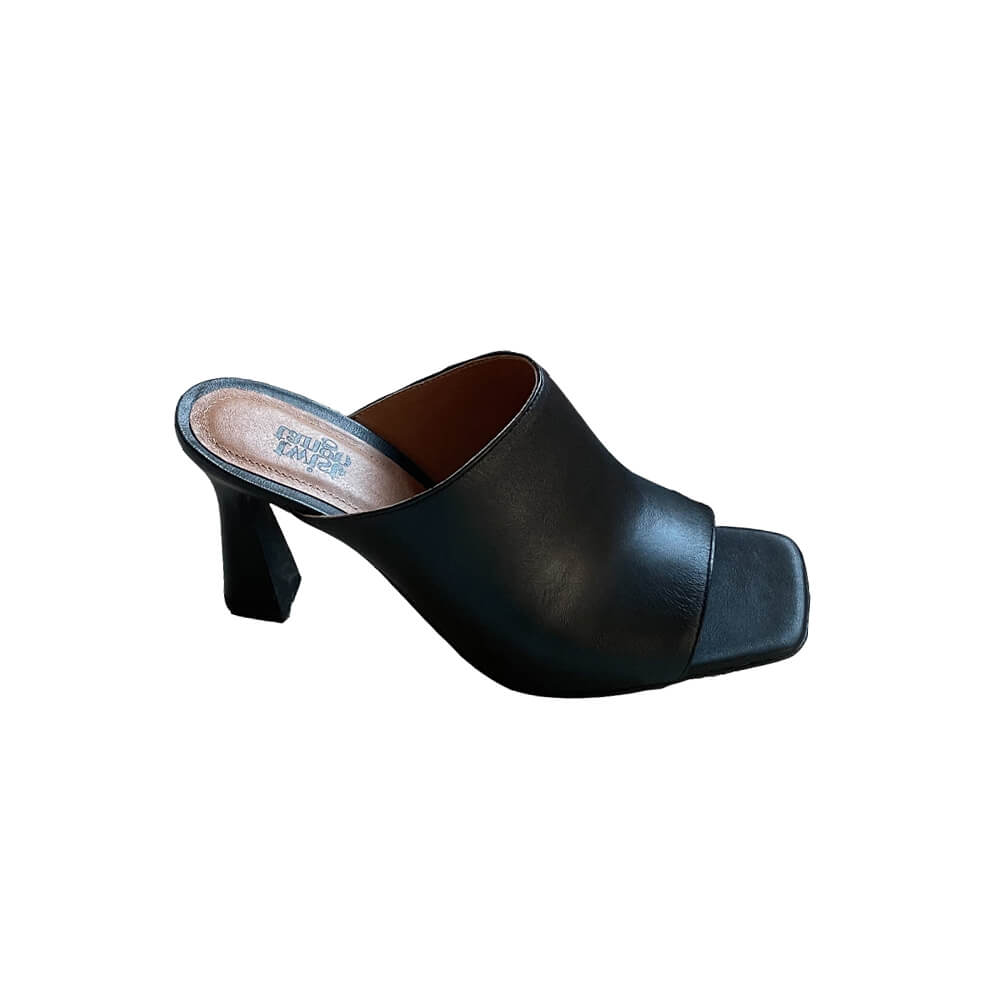 Zapato abierto negro