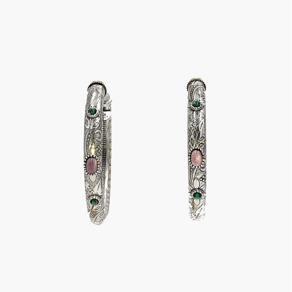 GAS BIJOUX PENDIENTES MAORO CABOCHONS PIEDRAS 13381