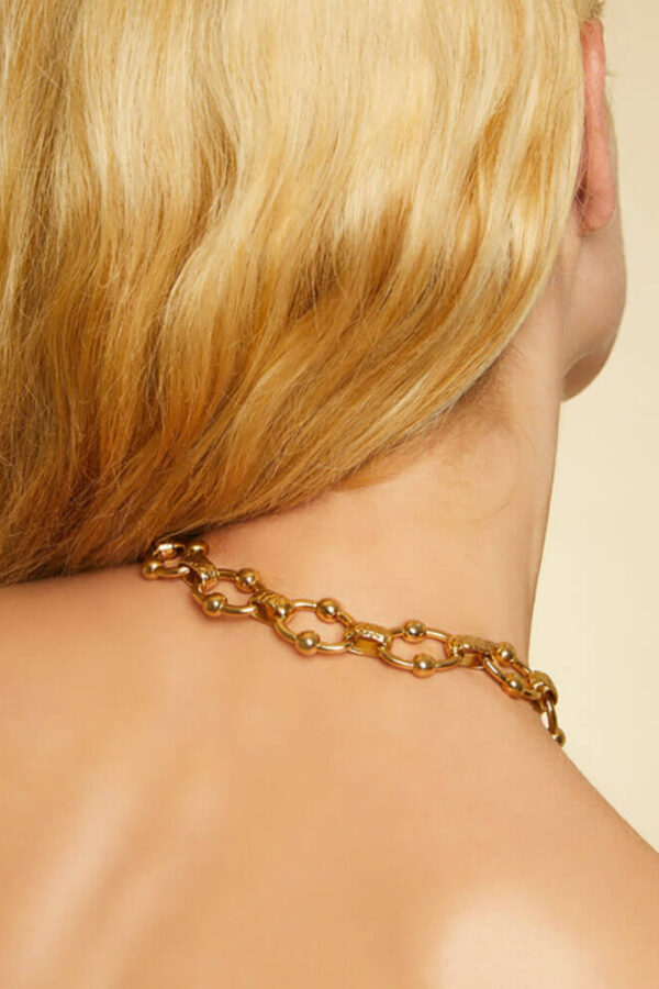 gargantilla Mayilo oro Gas Bijoux