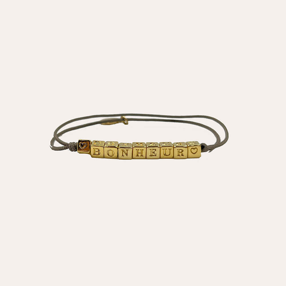 Gas Bijoux pulsera Bonheur taupe - Imagen 2
