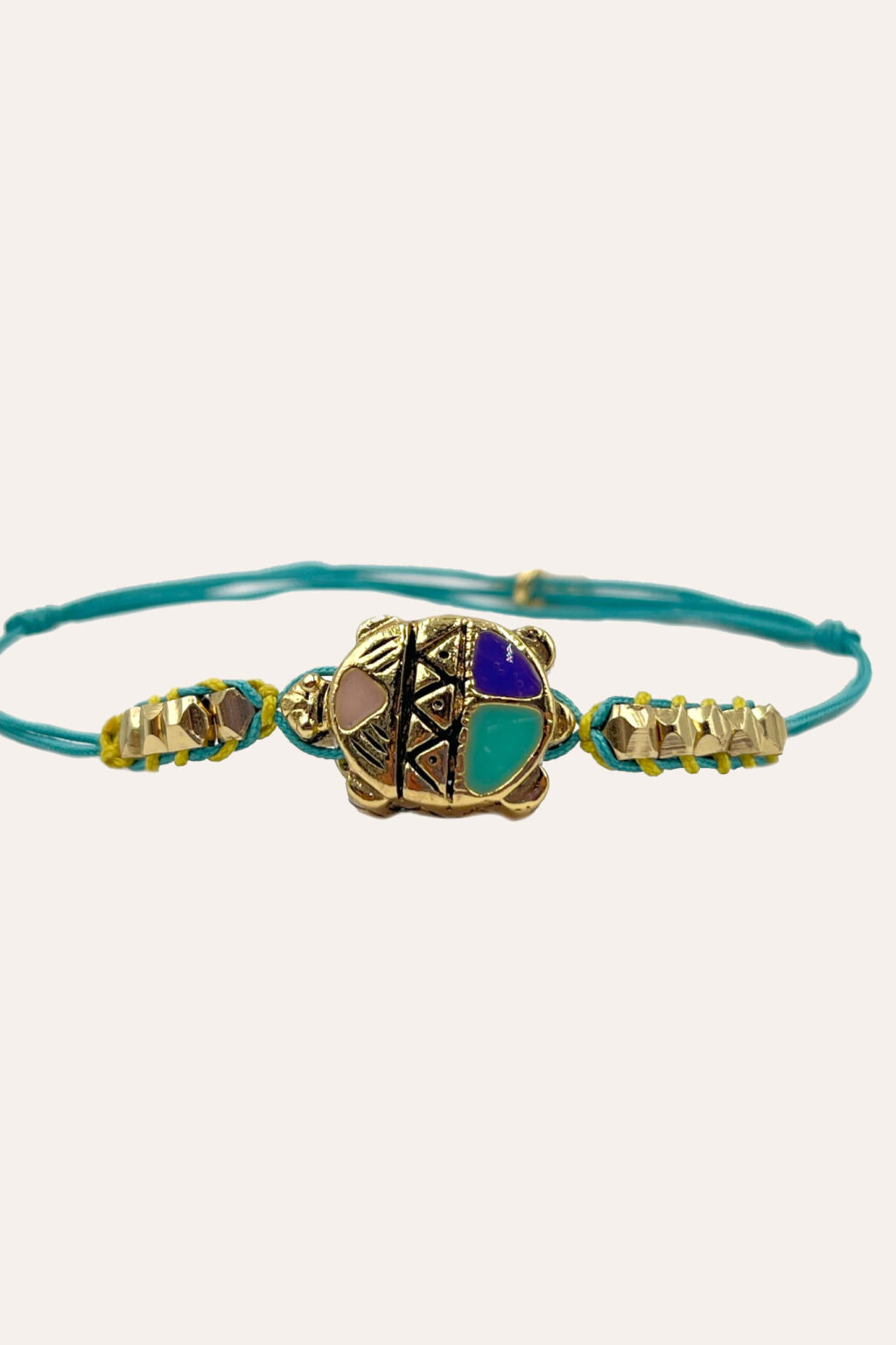 Gas Bijoux pulsera Escarabajo turquesa