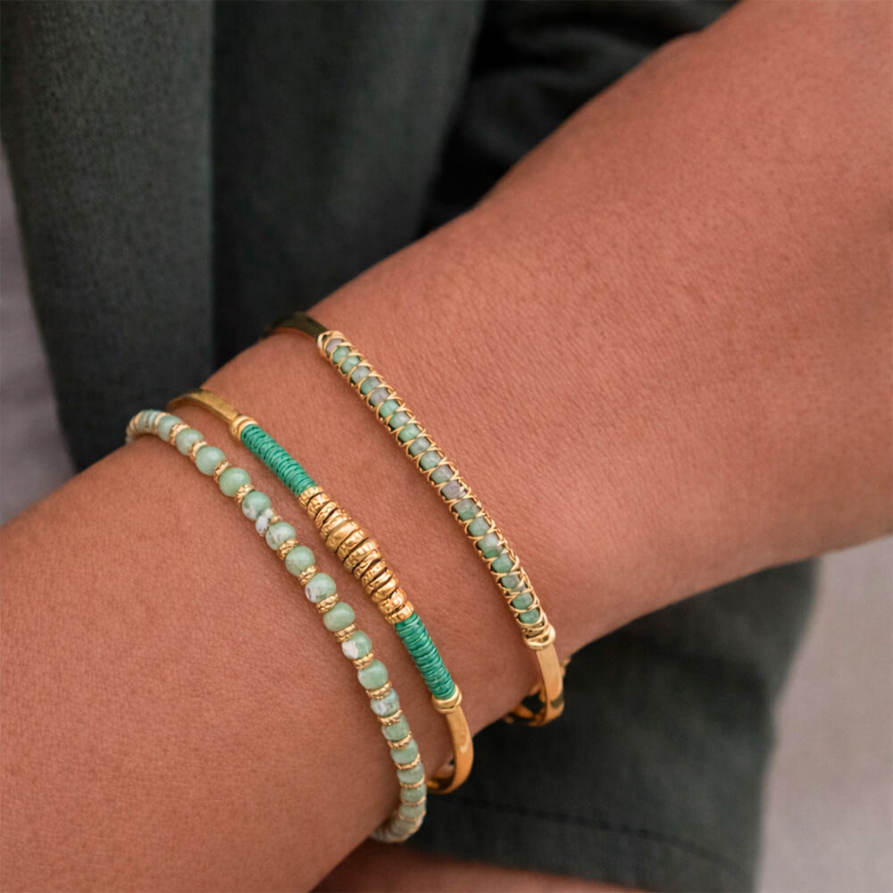Gas Bijoux pulsera Lyre Agua
