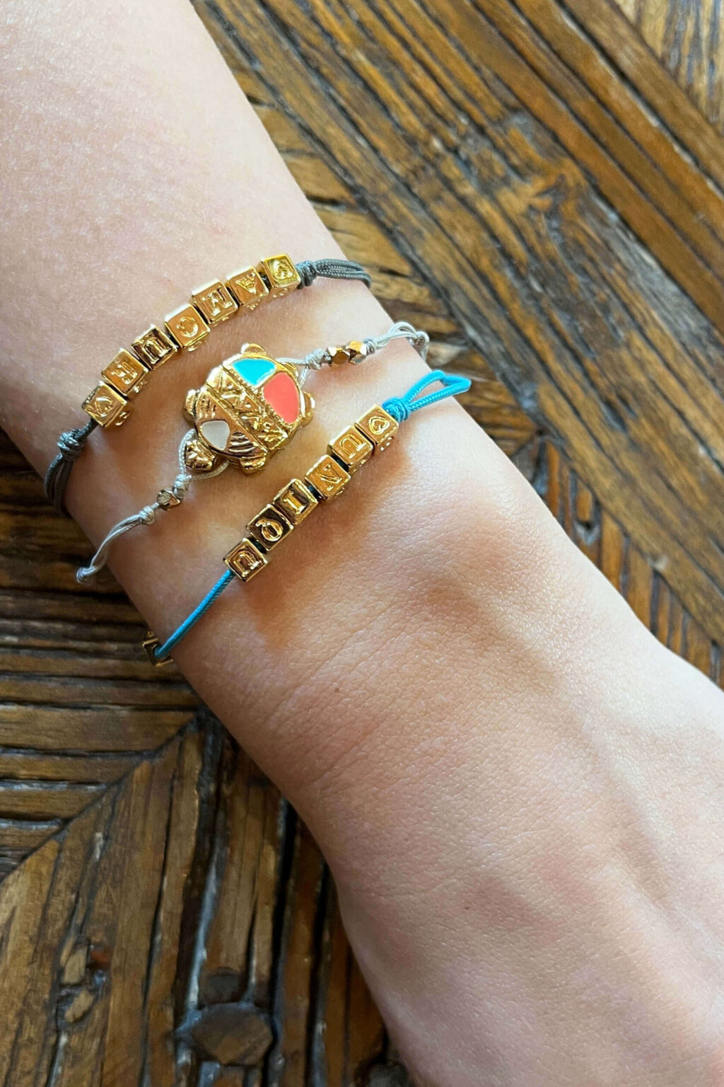 Gas Bijoux pulsera Unique turquesa