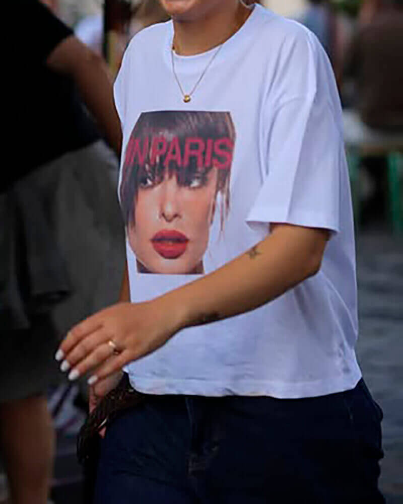 Camiseta In Paris Blanca
