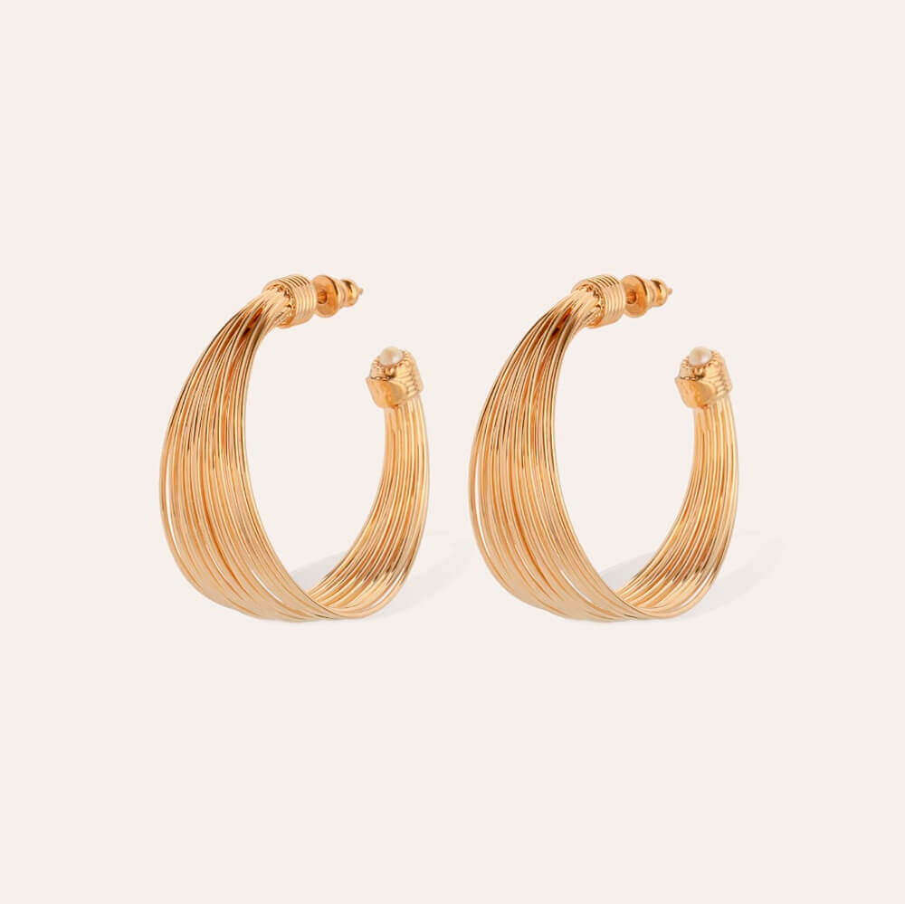 Gas Bijoux Pendientes Arpa