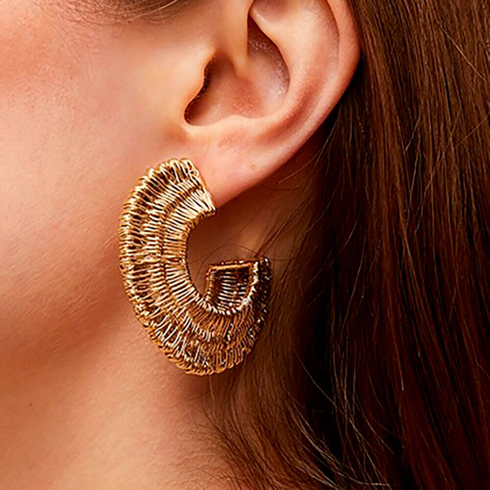 Gas Bijoux Pendientes Crocus
