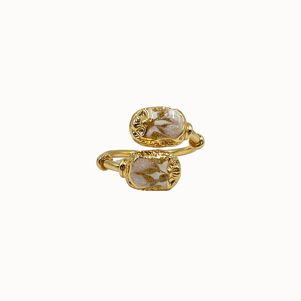 Gas Bijoux Anillo Duality Escarabajo