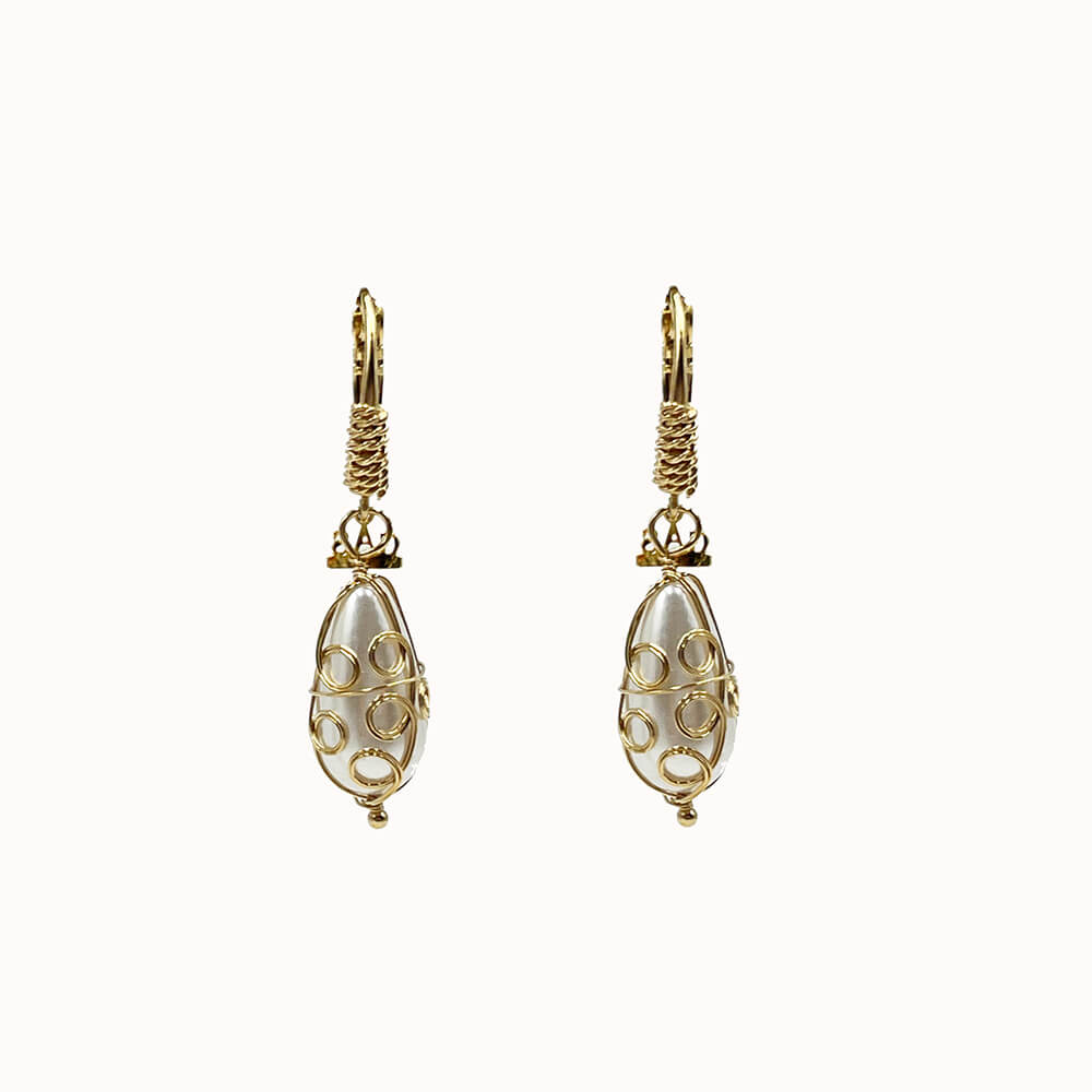 Gas Bijoux Pendientes Tao Biwa