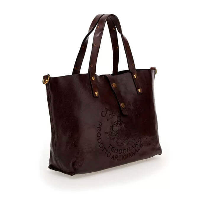 Campomaggi Bolso Teodorano Chocolate - Imagen 5