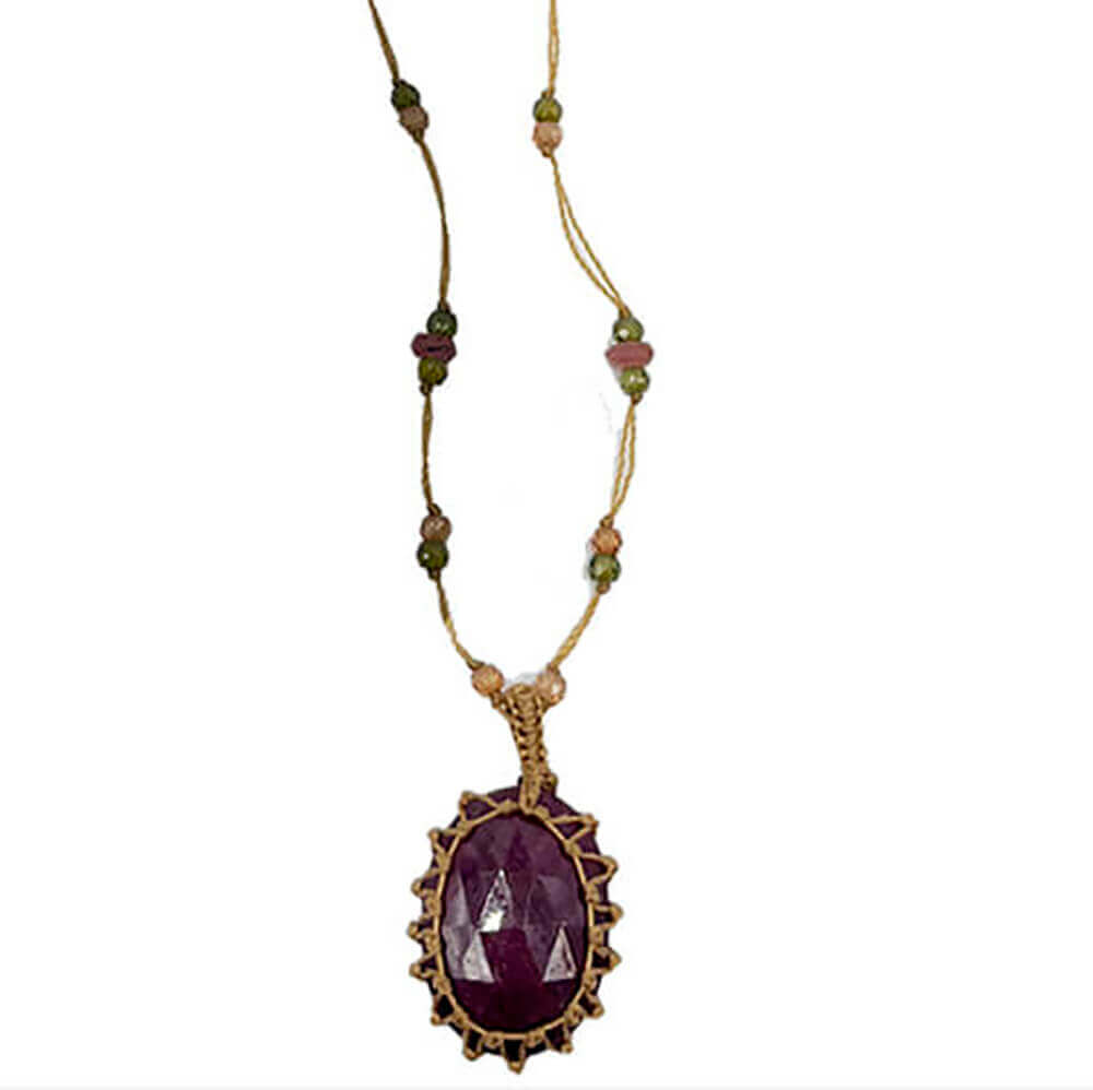 Colgante Corundum Amatista VVV