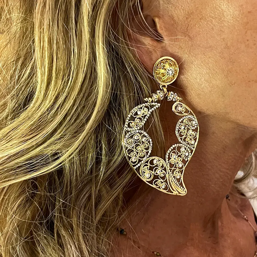 Gas Bijoux Pendientes Paule
