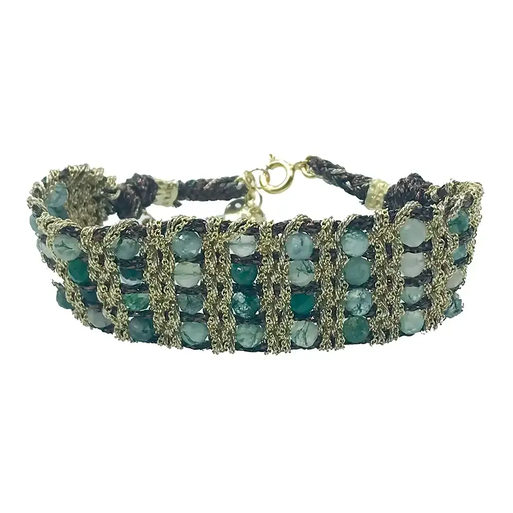 Pulsera Madras Agata Ruscita