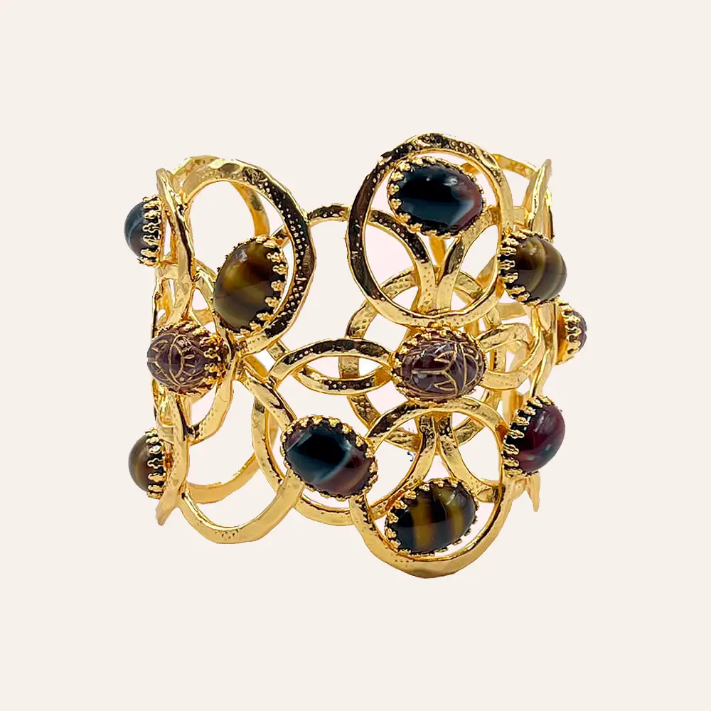 Gas Bijoux Brazalete Olympie Oro