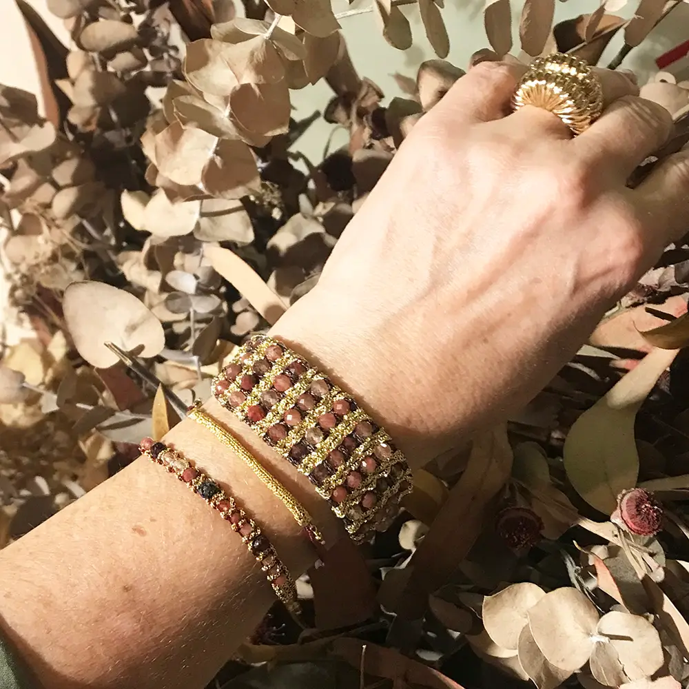 Pulsera Madras Cuarzo Alexandrine