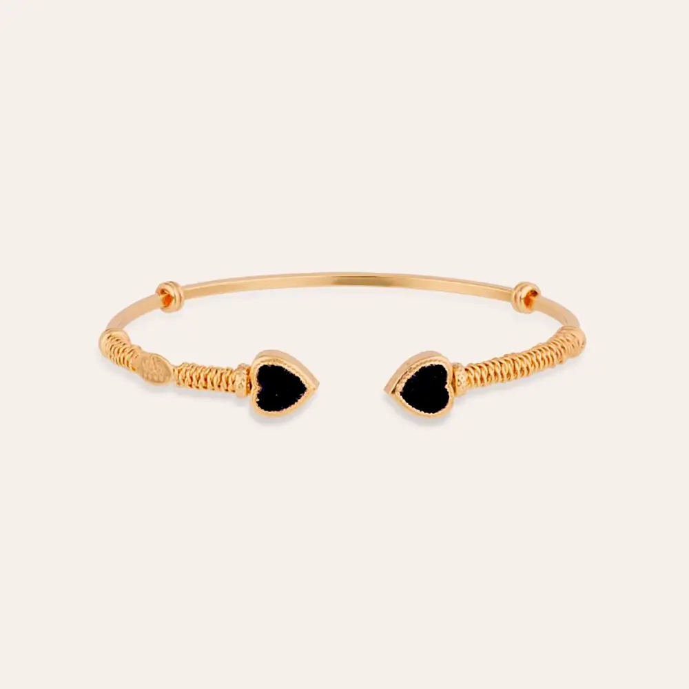 Gas Bijoux Pulsera Duality Amore Negra