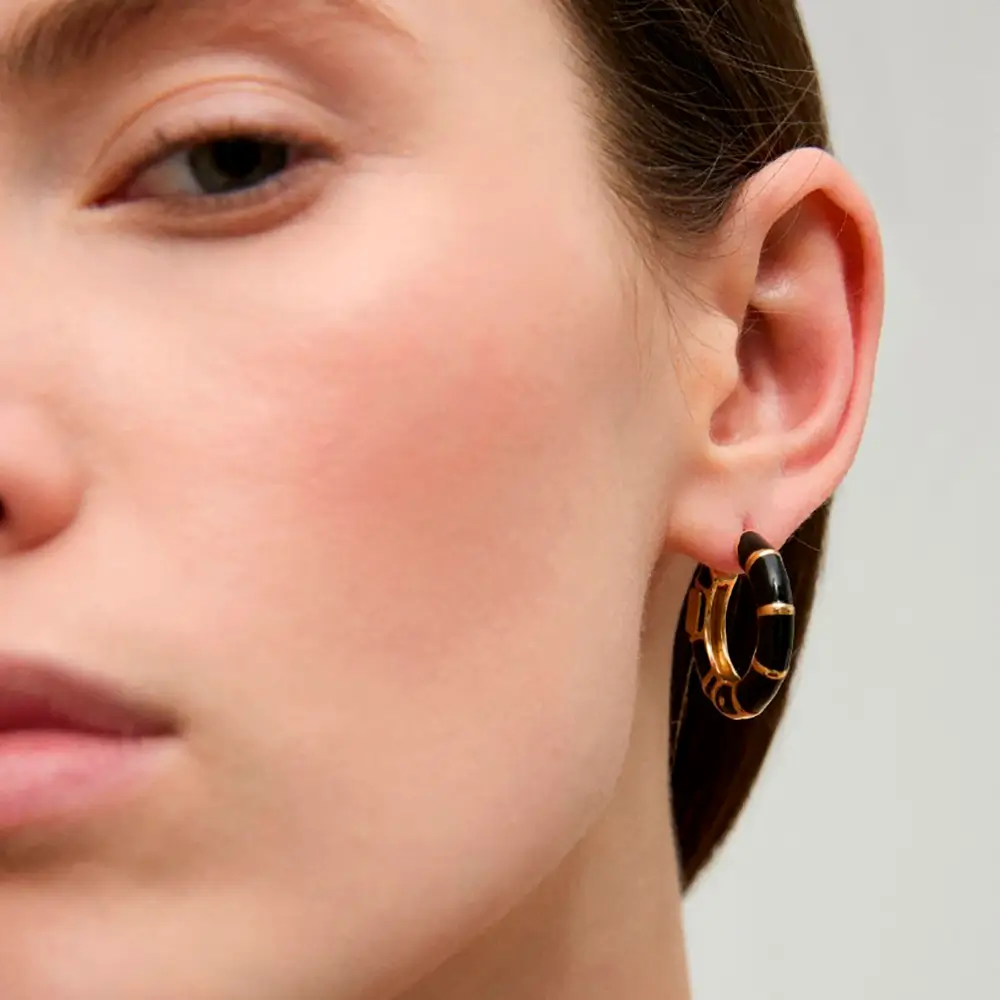 Gas Bijoux Pendientes Bambu