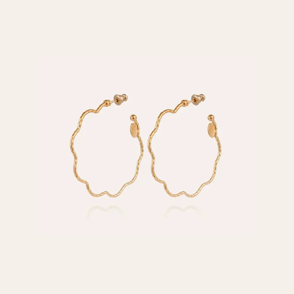 Gas Bijoux Pendientes Florette Oro