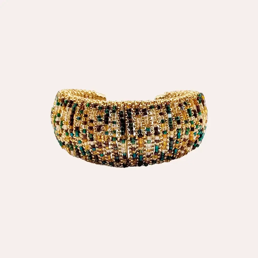 Gas Bijoux Brazalete Izzia Verde