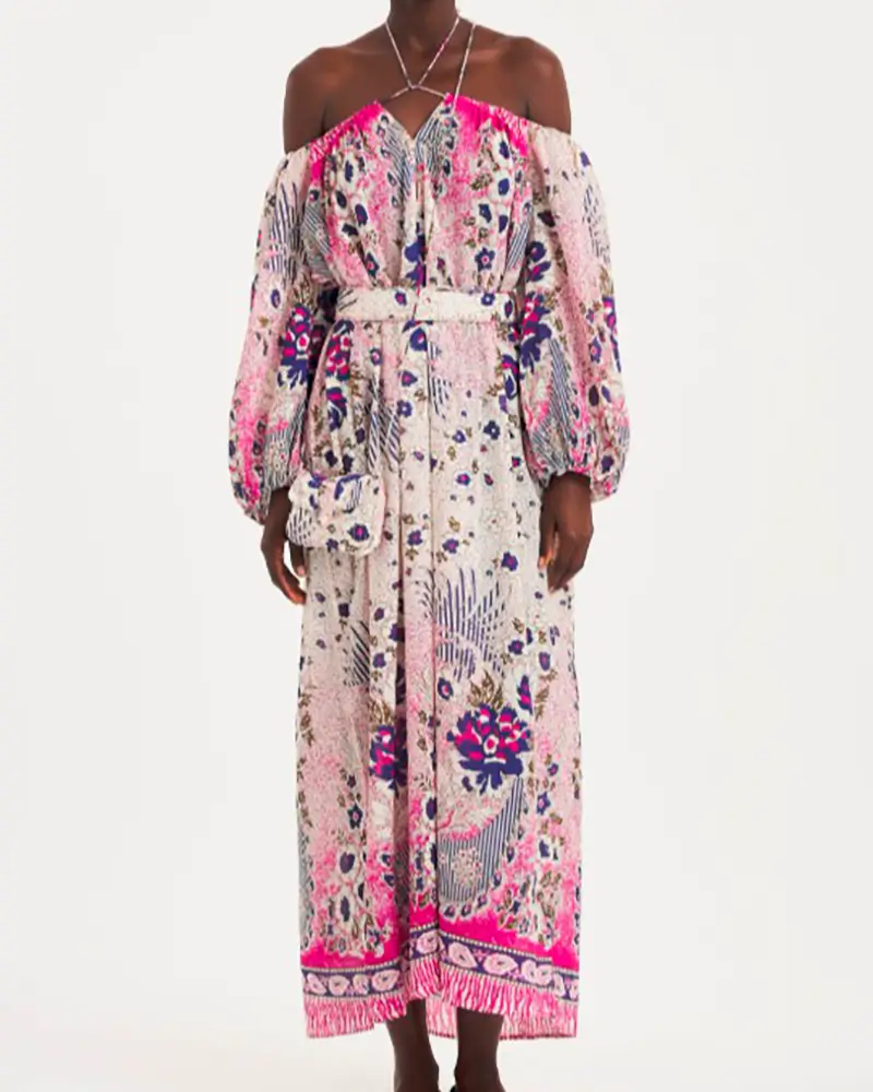 Antik Batik Vestido Amia