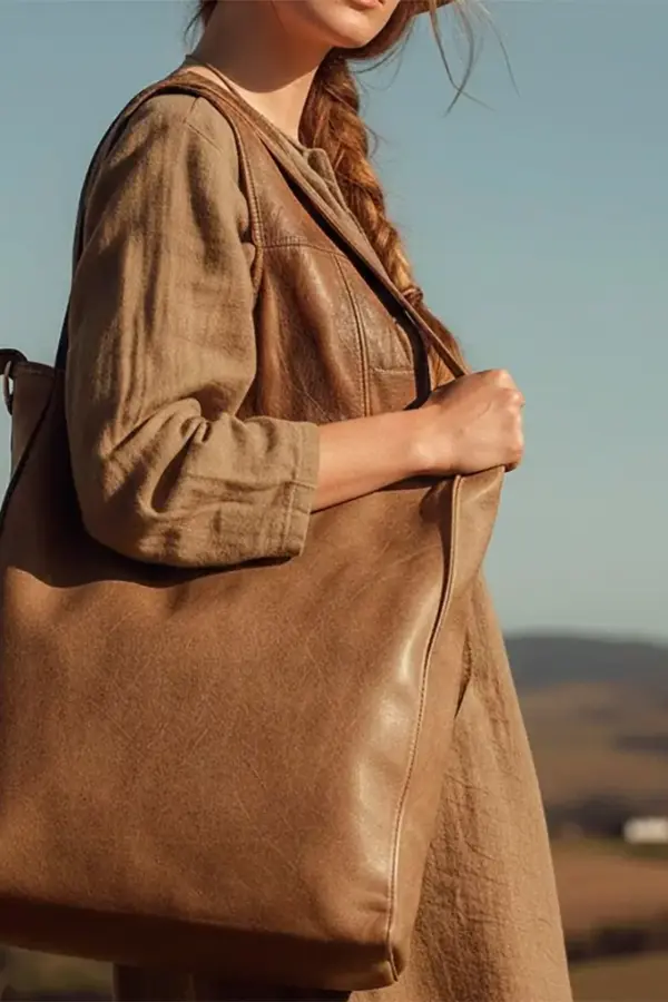 Vive la Difference Bolso Square Biscuit Gold