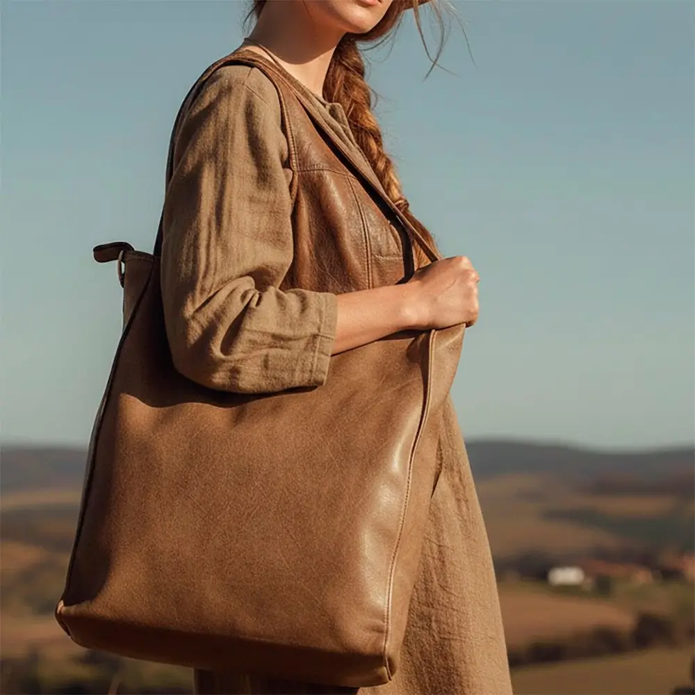 Vive la Difference Bolso Square Biscuit Gold