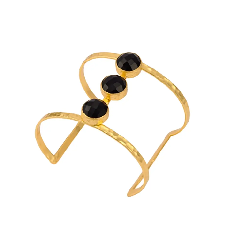 Pulsera Labradorita Negro