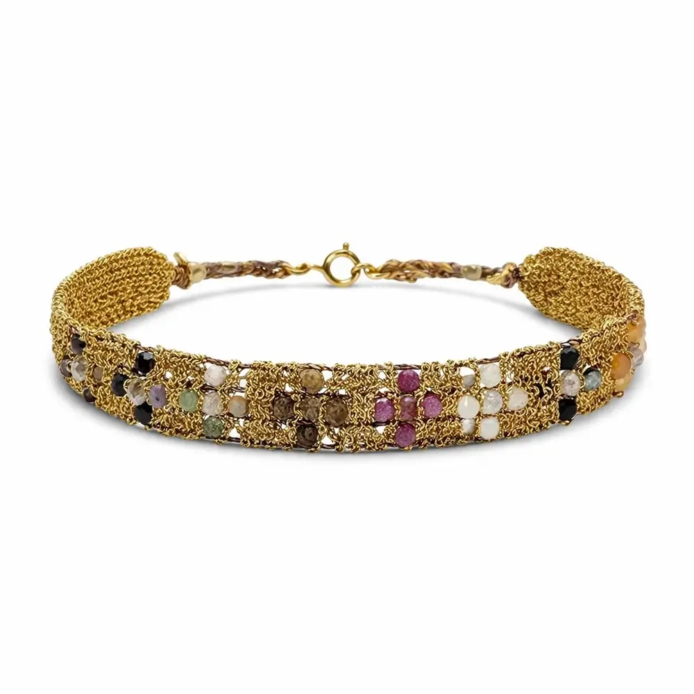 Pulsera Star Mini Rubi Turmalina
