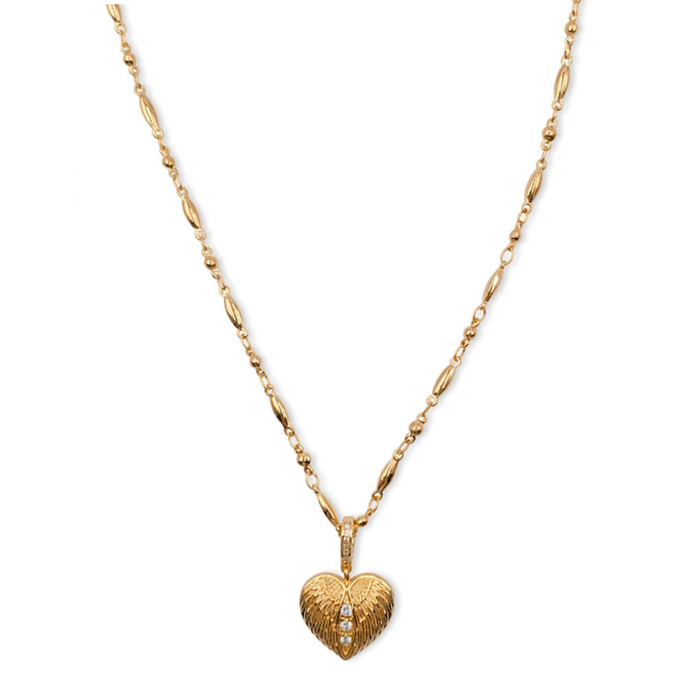 Collar Corazón Alas
