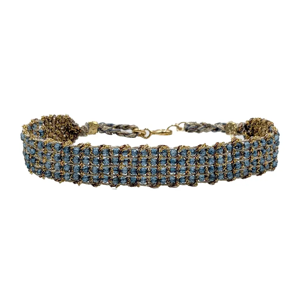 Pulsera Jaipur Topacio London Blue