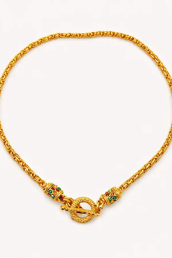 Gas Bijoux Gargantilla Maglia oro