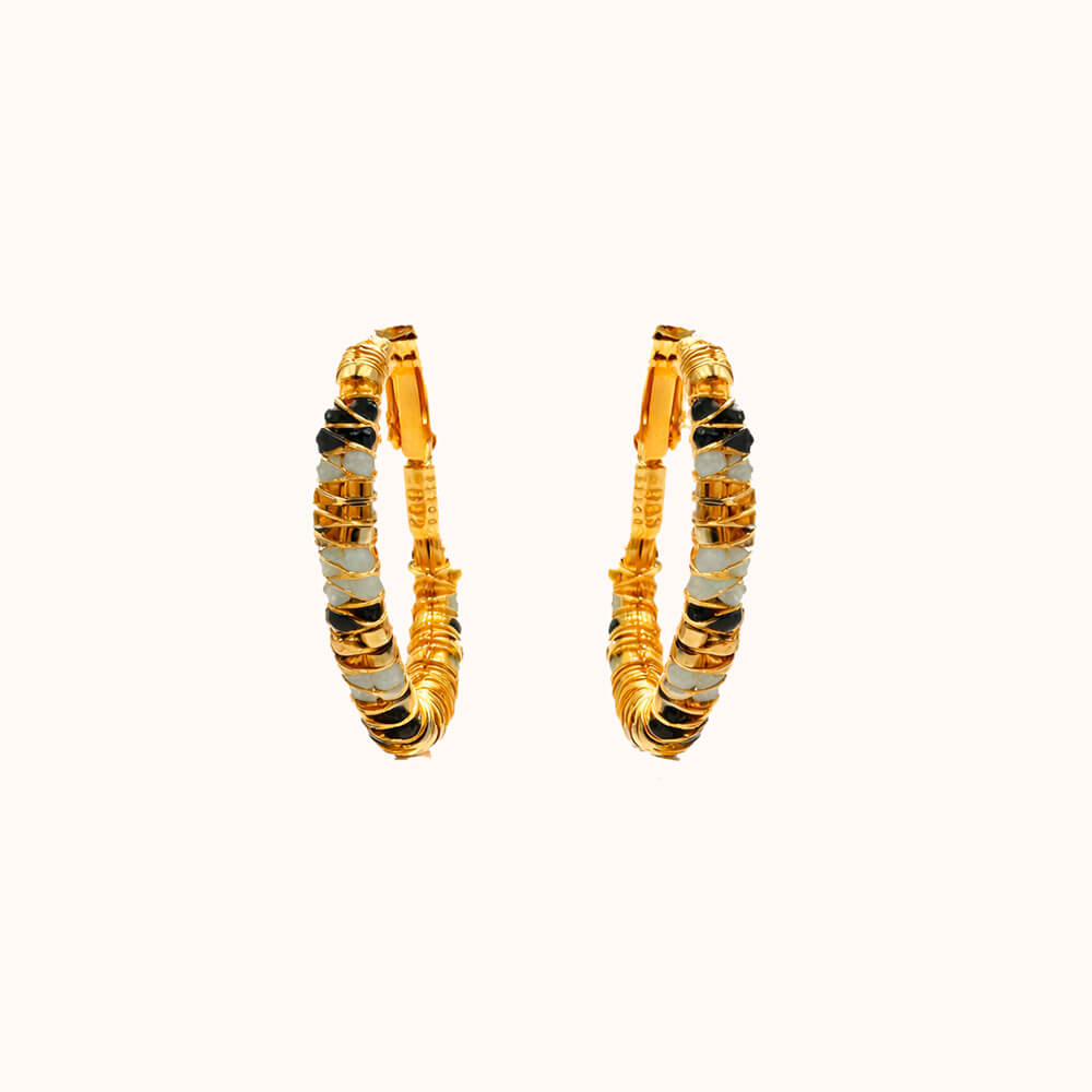 Gas Bijoux pendientes lyre