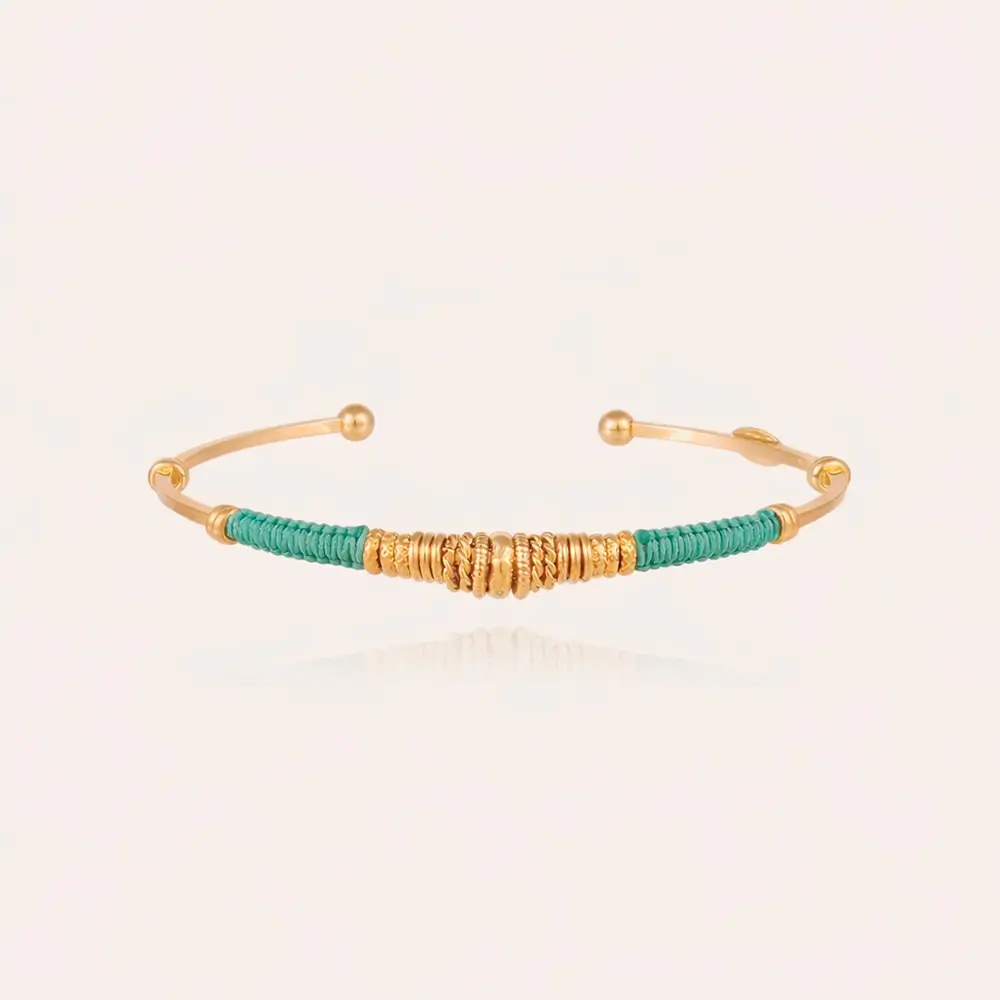 Gas Bijoux Pulsera Zinanie Verde