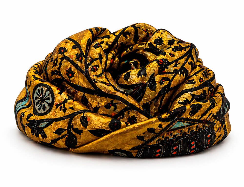 Fular 100% seda Oro